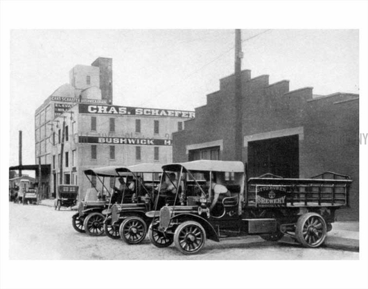 Chas Schaefer Corp and Otto Huber trucks
