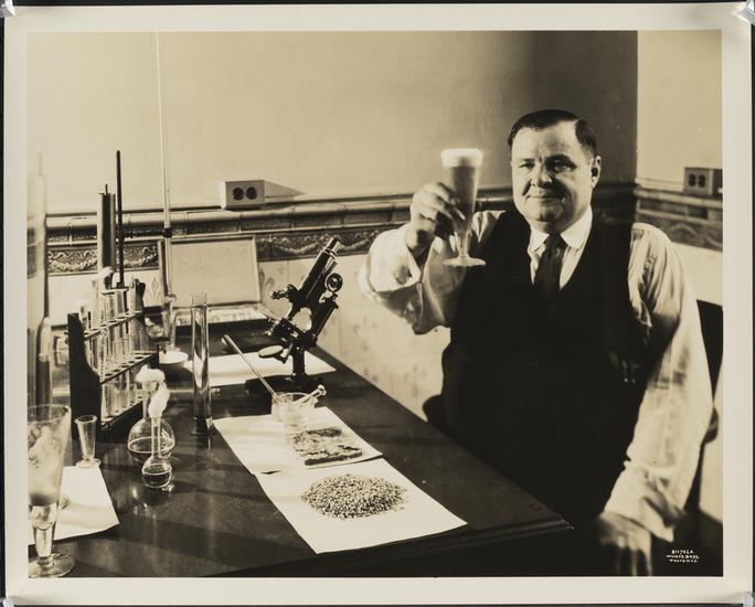 193 Melrose Street Interboro Brewery Portrait of Brewmaster Reid