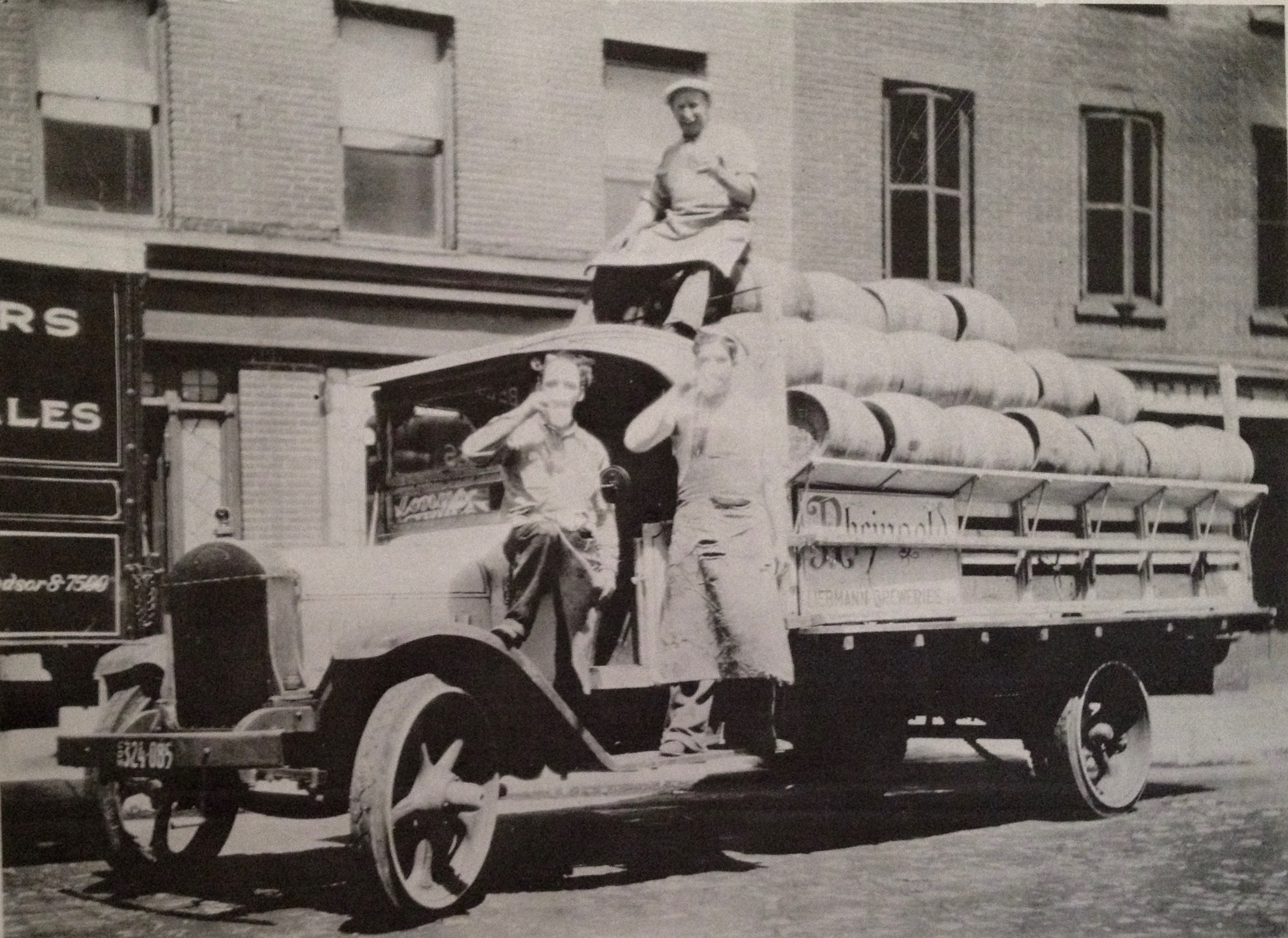 A Rheingold Delivery Truck