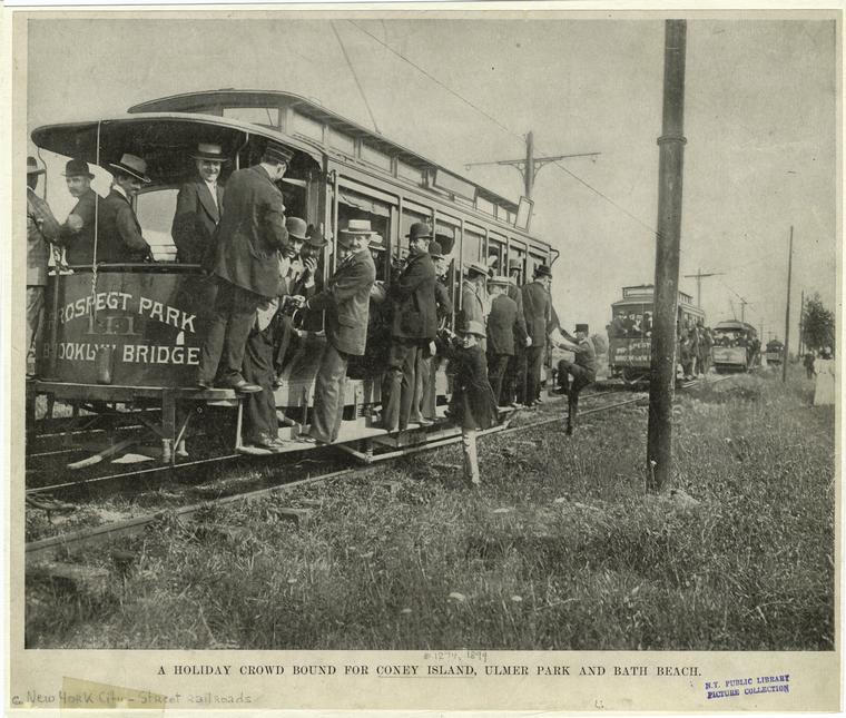 Ulmer Park trolley 1899